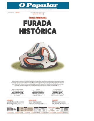 Illustration for article titled Today's Brazilian Newspaper Covers Are Pure Sadness